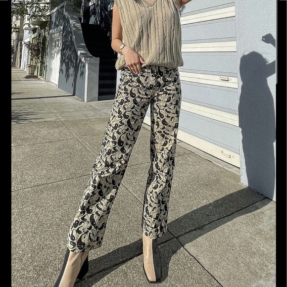 NEW Holiday the Label Ying Yang Vacation Pant - Well Balanced - Tan - Picture 2 of 8